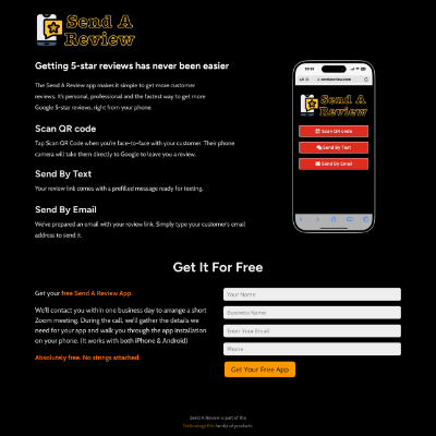 Send A Review website - Nazareth, PA